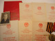 CURIOSITY RUSSIA WW II SET OF MEDALS TO ONE MAN FOR BOTH MILITARY AND LABOUR MERITS , 19-4 - Russia