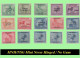 1925 ** RUANDA-URUNDI RU/MNH-NSG RU 062/076 FULL SET VLOORS  -2- ( X 15 Stamps ) NO GUM - Ongebruikt