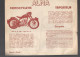 Clermont Ferrand  (63) Catalogue Circulaire   MOTO ALMA (PPP46385) - Motos