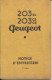 VIEUX PAPIERS   PLANS TECHNIQUES POUR   " VOITURES PEUGEOT  203 "      1955. - Maschinen