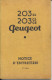 VIEUX PAPIERS   PLANS TECHNIQUES POUR   " VOITURES PEUGEOT  203 "      1955. - Macchine