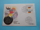 DEUTSCHE EINHEIT 3 Oktober 1990 ( Marshall Islands 5 $ ) Berlin 1990 ( Zie/See Scans ) Numisbrief N° 19766 ! - Otros & Sin Clasificación