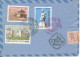 Hungary Registered Air Mail Cover Sent To USA 20-12-1980 Unclaimed And Returned To Sender With A Lot Of Stamps On Front - Briefe U. Dokumente