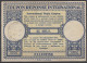 PALESTINE 1940  Lo12p  25 MILS.  Early International Reply Coupon Reponse Antwortschein IRC IAS   T.A. ALLENBY ROAD 29.0 - Palestine