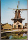 HOLLAND NETHERLANDS LEIDEN SAW MILL DE HERDER WINDMILL POSTCARD CARTOLINA ANSICHTSKARTE CARTE POSTALE POSTKARTE - Amsterdam