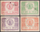 F-EX48587 INDIA REVENUE BIKANER FEUDATARY TICKET STAMPS LOT OF 9.  - Otros & Sin Clasificación