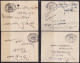 F-EX48587 INDIA REVENUE BIKANER FEUDATARY TICKET STAMPS LOT OF 9.  - Otros & Sin Clasificación