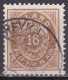 IS003F – ISLANDE – ICELAND – 1897 – NUMERAL VALUE IN AUR - PERF. 12,5 - SC # 27 USED 103 € - Gebruikt