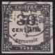 France  .  Y&T   .     Taxe  6  (2 Scans)   .   O      .    Oblitéré - 1859-1959 Oblitérés