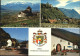 72579501 Vaduz Schloss Rheintal Mittagspitze Museum Wappen Torkel Gaststaette Va - Liechtenstein