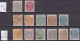 IS004 – ISLANDE – ICELAND – 1876/98 – NUMERAL VALUE LOT - SC # 10-28 USED 335 € - Usados