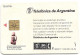 Phonecard - Argentina, Tierra Del Fuego, Telefónica, N°1076 - Argentina