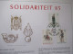 2108/10 'Militaire Uniformen' - Luxe Kunstblad Genummerd - Documents Commémoratifs