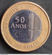 Brazil Coin 2015 1 Real 50 Anos Banco Central MBC 1 - Brésil