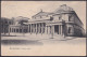 F-EX48652 URUGUAY 1912 POSTCARD TEATRO SOLIS TO GERMANY.  - Uruguay