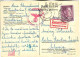 POLAND/at Gen.Government.  1944/Warschau, Multi Censored PS Card/conspiracy Address In Meilen/Switzerland. - Gouvernement Général