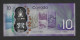 Canada - Banconota Circolata Da 10 Dollari P-112a - 2017 - Canada