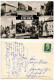 Germany, DDR 1963 RPPC Postcard Lutherstadt Eisleben - Multiple Views; 10pf. Chairman Walter Ulbricht Stamp - Lutherstadt Eisleben