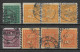 1920-1926 SWEDEN Set Of 8 Used Stamps (Mi.# 201IWA,134AW,189IIWA,196IWA) CV €2.60 - Used Stamps