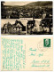 Germany, DDR 1962 RPPC Postcard Bad Berka / Thür. - Multiple Views; 10pf. Chairman Walter Ulbricht Stamp - Bad Berka