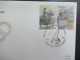 FDC 2121/22 'Olympische Spelen LA' - 1981-1990