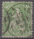 Suisse  1862    40.c  Vert    Y.et.T. 39   Oblitéré  Avec Cachet GENEVE Le 12 Mai 1866   Scan Recto-verso - Used Stamps