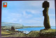 Easter Island Isla De Pascua Ceremonies Centre Tahai Edited By Village Postcard - Rapa Nui