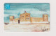 QATAR - Desert Fort Magnetic Phonecard - Qatar