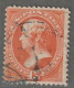 Etats-Unis D'Amérique - Emissions Générales : N°46 Obl (1870-82) Webster : 15c Orange - Used Stamps