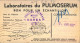 1937 PORTUGAL , BORBA / PARIS , TARJETA POSTAL " BON POUR UN ÉCHANTILLON " , MEDICINA , LABORATORIO - Lettres & Documents