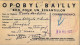 1937 PORTUGAL , PENAFIEL / PARIS , TARJETA POSTAL " BON POUR UN ÉCHANTILLON " , MEDICINA , LABORATORIO - Lettres & Documents