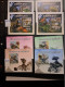 Delcampe - Collection 1 Album, Tematic: Prehistoric Animals, Dinosauros, 27 Pages Total, Worldwide, MNH - Collections (en Albums)