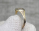 Vintage Silver Ring Ussr 875 With Master's Mark - Ringe