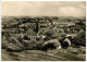 Germany, DDR 1966 RPPC Postcard Hettstedt (Südharz) - Panoramic View; 10pf. Chairman Walter Ulbricht Stamp - Hettstedt