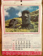 Delcampe - Rapa Nui Easter Island Isla De Pascua Informative Calendar From Carozzi Years 1957-1958, Outstanding Item - Formato Grande : 1941-60