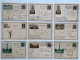 BELGIQUE BELGIUM LOT Nine Postcards Carte Postale Stationery Card - Postcards 1934-1951