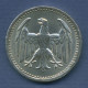 Dt. Reich Weimar 3 Mark Kursmünze 1924 A, J 312 Vz (m6555) - 3 Marcos & 3 Reichsmark
