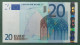 20 EURO SPAIN 2002 DUISENBERG M001A4 SC FDS UNC. PERFECT - 20 Euro