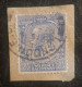 GB England Perfin Stamp On Paper - Gezähnt (perforiert)