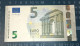 5 EURO N011 A1 AUSTRIA - Serial Number - NA1113560263 - UNC FDS NEUF - 5 Euro