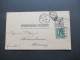 USA 1910 Ganzsache Mit Zusatzfrankatur Stempel New York 50 Nach Bremerhaven / Schiffspost - Lettres & Documents