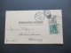 USA 1910 Ganzsache Mit Zusatzfrankatur Stempel New York 50 Nach Bremerhaven / Schiffspost - Covers & Documents