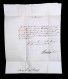 Lettre, Préphilatélie, Précurseurs XIX E Siècle, 1845, Sauzé 75 Deux Sèvres à Aulnay 16, 4 Scans, P.P. (rouge) - 1801-1848: Precursors XIX