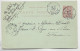 LEVANT 10C MOUCHON CARTE POSTALE SALONIQUE 17 JANV 1907 TURQUIE TURKEY POUR TOURS INDRE ET LOIRE - Briefe U. Dokumente