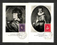 PAYS-BAS - NEDERLAND - 2 Cartes MAXIMUM 1956 - Constantin Huygens - Jongensportret - Cartes-Maximum (CM)