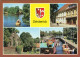 Ansichtskarte Zehdenick Schleuse, Klosterstraße, Klosterruine, Schleuse 1989 - Zehdenick