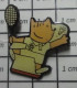 918c PIN'S PINS / Rare Et De Belle Qualité ! / JEUX OLYMPIQUES / BARCELONA 1992 MASCOTTE COBI BADMINTON VOLANT - Olympic Games