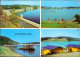 Pöhl Staumauer, Uferbereich, Bootsanlegestelle, Zelte Am Strand 1974 - Poehl