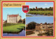 Ansichtskarte Güstrow Schloss, Dom, John-Brinckman-Denkmal Mit Brunnen 1987 - Guestrow