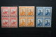 Delcampe - (G) Portuguese India - 1938 Empire Set In Block Of 4 - MNH - Portugees-Indië